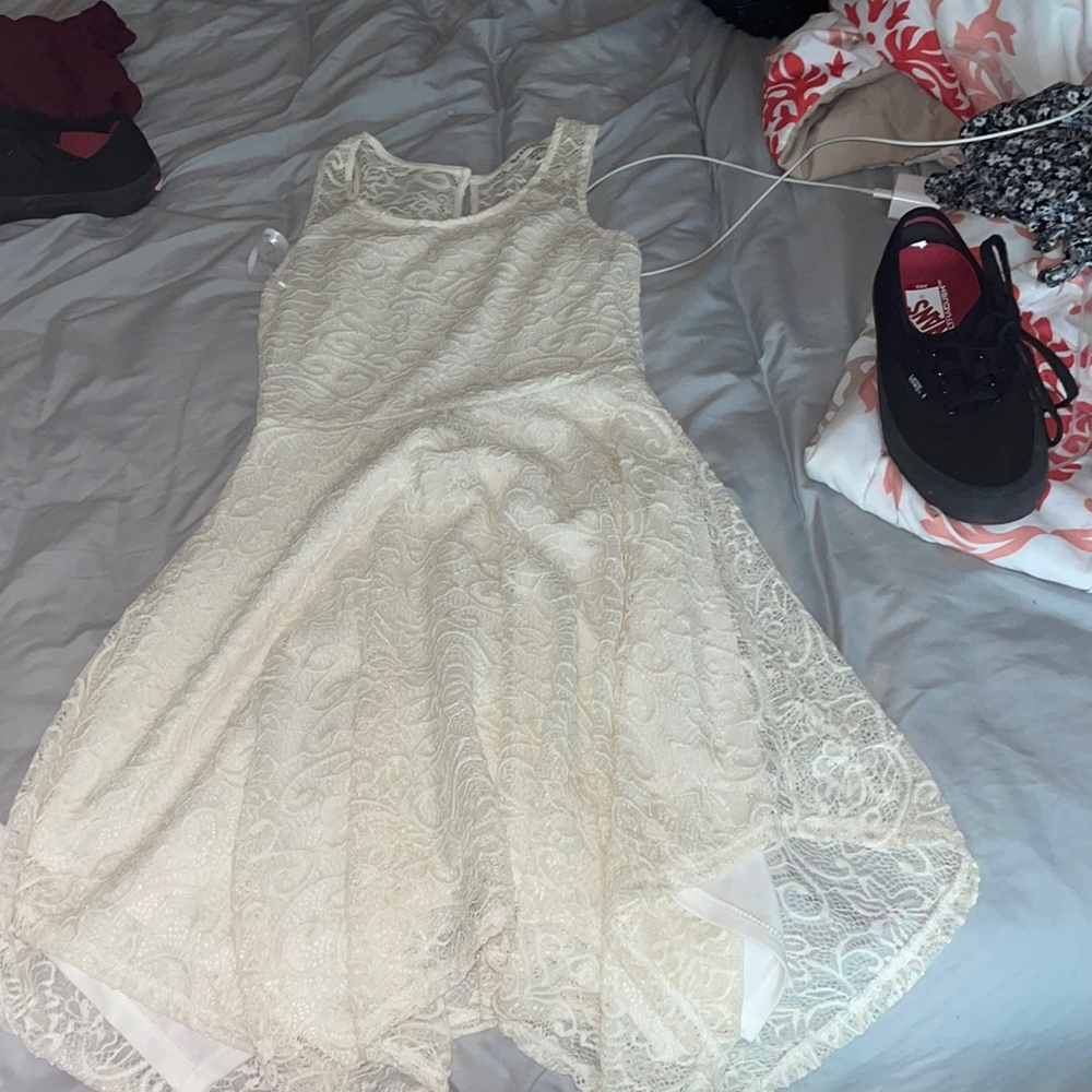 White dress